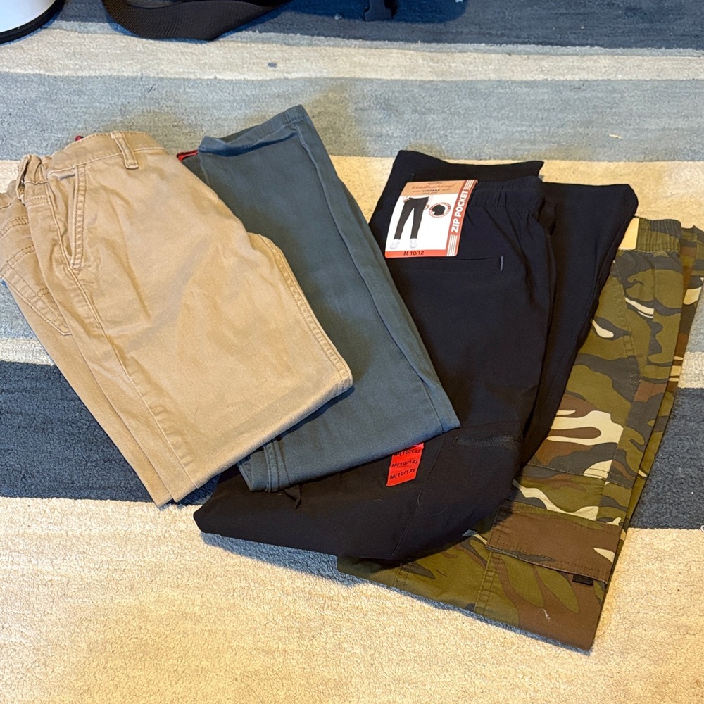 Lot of 4 Boys Pants size 10